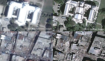 Port-au-Prince earthquake imagery